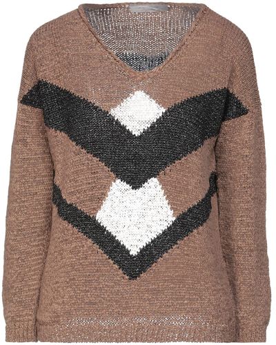 D.exterior Sweater - Brown