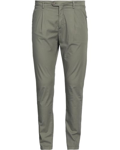 Yan Simmon Military Trousers Cotton, Lycra, Elastane - Grey
