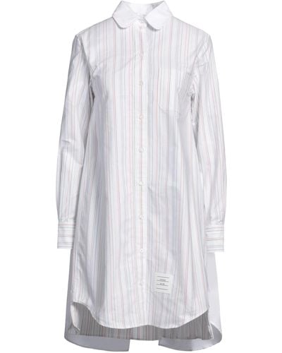 Thom Browne Mini-Kleid - Weiß