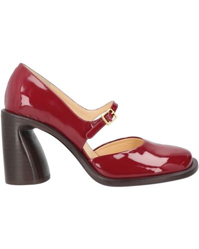 Rochas Court Shoes - Red