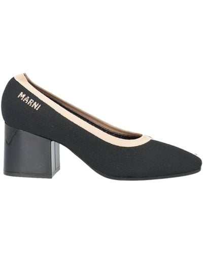 Marni Court Shoes - Black