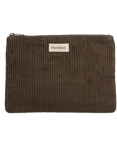 Hartford Military Handbag Cotton - Brown