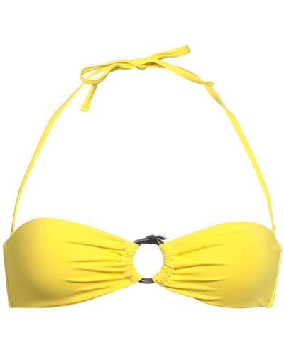 Trussardi Bikini Top - Yellow