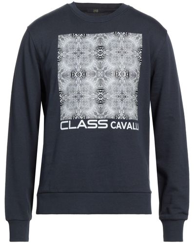 Class Roberto Cavalli Felpa - Blu