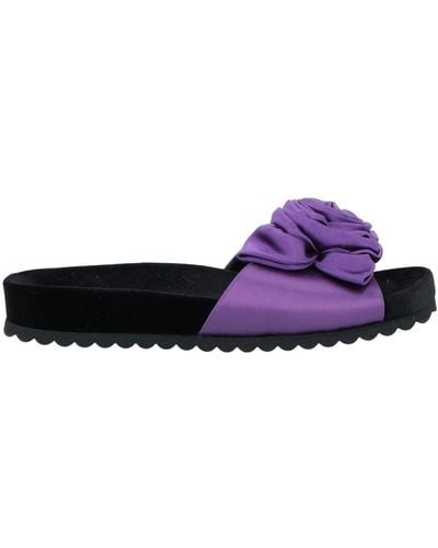 Miu Miu Sandals - Purple