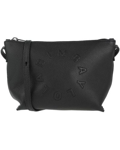 BIMBA & LOLA Mini Grey Taupe Leather Crossbody Purse Bag-NEW