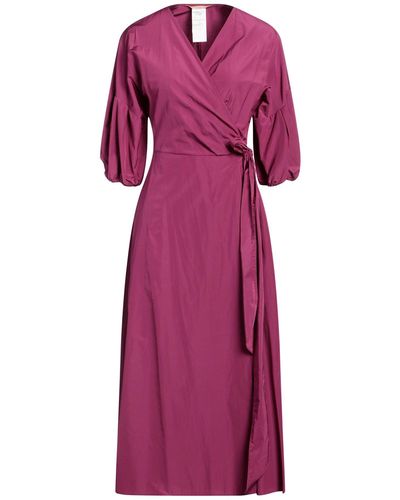 Pennyblack Midi Dress Polyester, Cotton - Purple