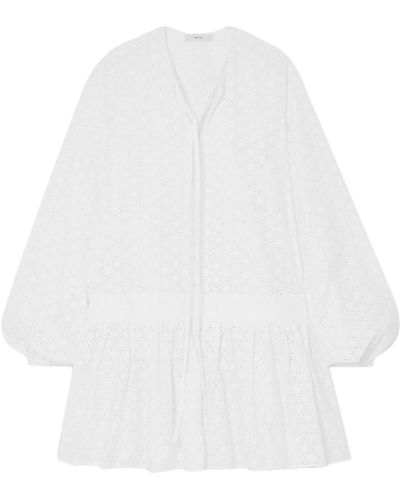 Matin Short Dress - White