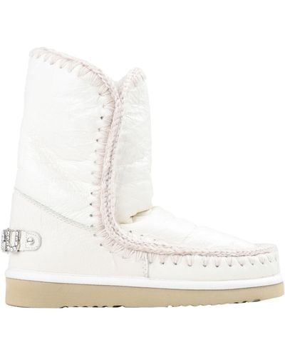 Mou Ankle Boots - White