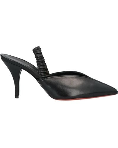 Santoni Court Shoes - Black