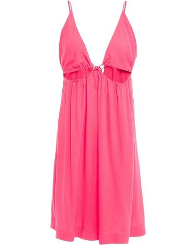 Adriana Degreas Mini Dress - Pink