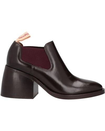 See By Chloé Ankle Boots - Purple