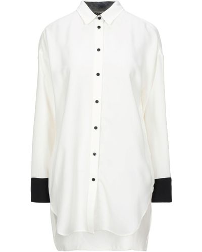 Armani Exchange Ivory Shirt Polyester - White