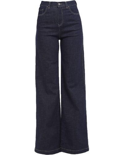 Af storm letvægt Udholdenhed Emporio Armani Wide-leg jeans for Women | Online Sale up to 70% off | Lyst