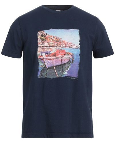 Cooperativa Pescatori Posillipo T-shirt - Blue