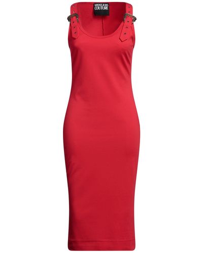 Versace Vestido midi - Rojo