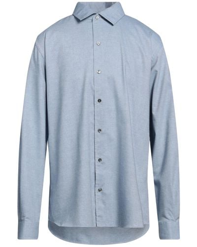 Agnona Sky Shirt Cotton, Cashmere, Metal - Blue
