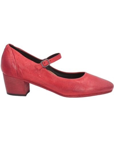 Pantanetti Court Shoes - Red