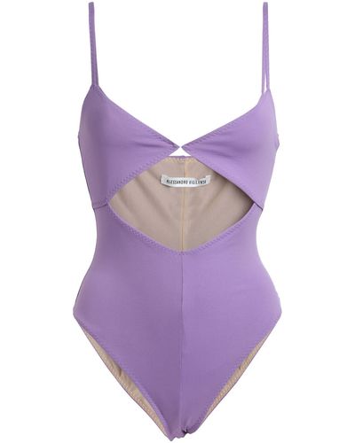 ALESSANDRO VIGILANTE One-piece Swimsuit - Purple