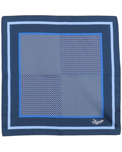 Zegna Scarf - Blue