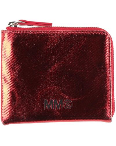 MM6 by Maison Martin Margiela Wallet - Red