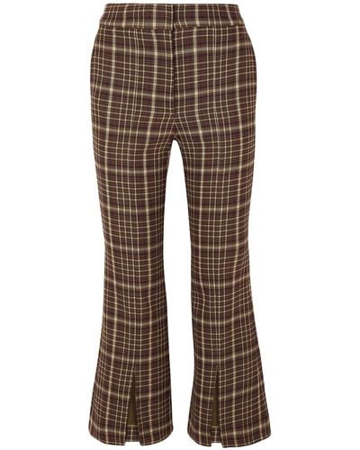Adam Lippes Trousers - Brown