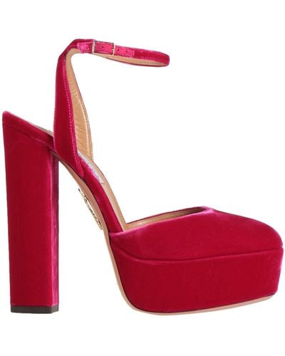 Aquazzura Court Shoes - Red