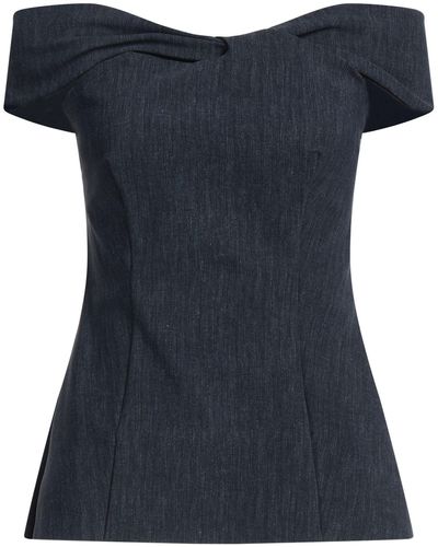 La Petite Robe Di Chiara Boni Top - Blue