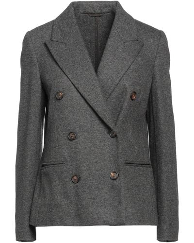 Brunello Cucinelli Suit Jacket - Grey