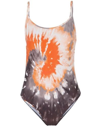 ACK One-piece Swimsuit - Orange
