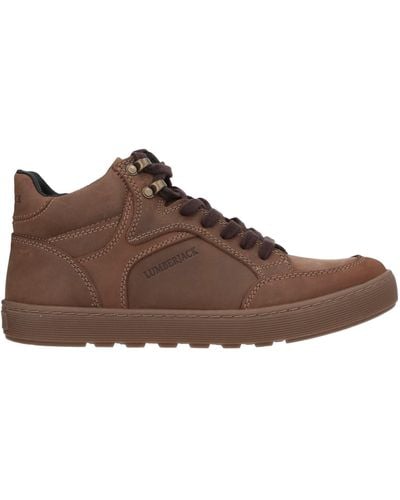 Lumberjack Sneakers Soft Leather - Brown
