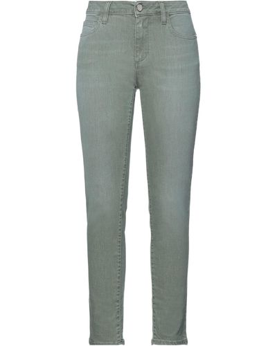 Manila Grace Pantaloni Jeans - Verde
