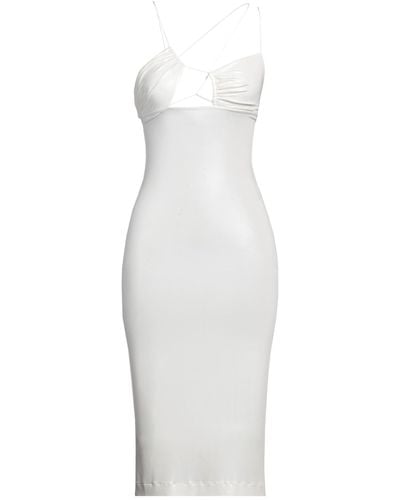 Nensi Dojaka Midi-Kleid - Weiß