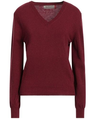 Jaggy Pullover - Rosso