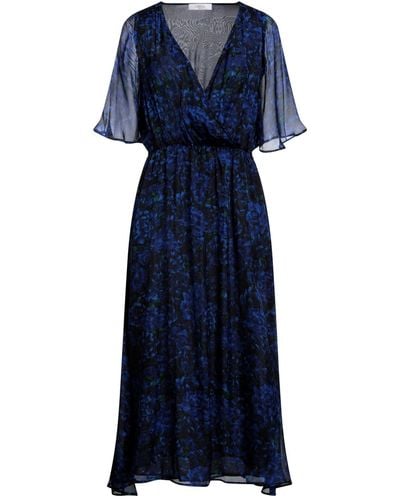 Roseanna Midi Dress - Blue
