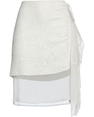 Dries Van Noten Mini Skirt - White