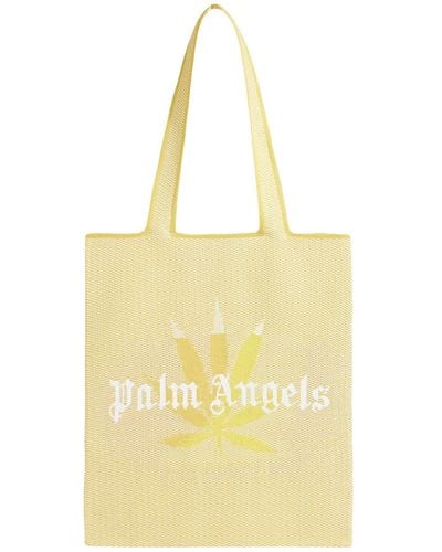 Palm Angels Bolso de asas largas - Amarillo