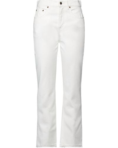 Golden Goose Pantalon en jean - Blanc