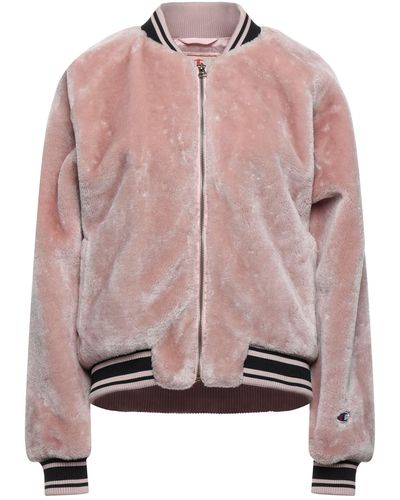 Champion Shearling- & Kunstfell - Pink