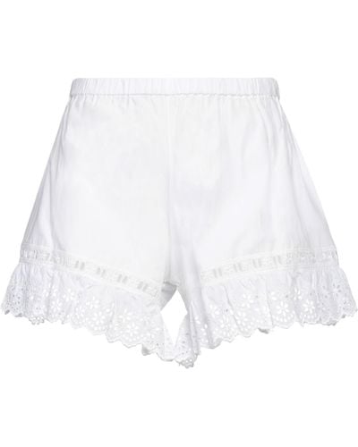 Loretta Caponi Shorts & Bermuda Shorts - White