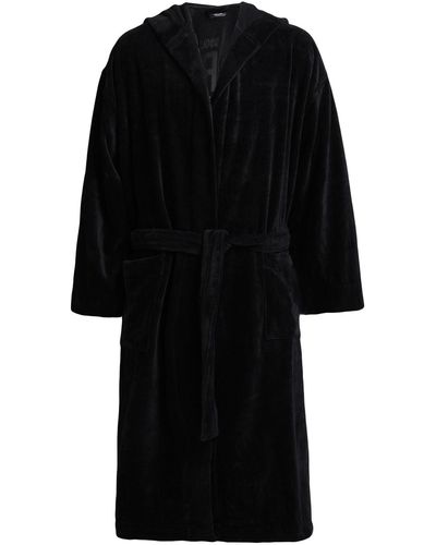 DSquared² Dressing Gown Or Bathrobe - Black