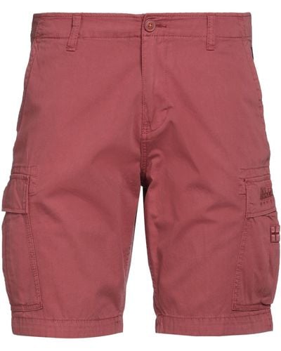 Napapijri Shorts & Bermudashorts - Rot
