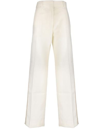 Palm Angels Pantalon - Blanc
