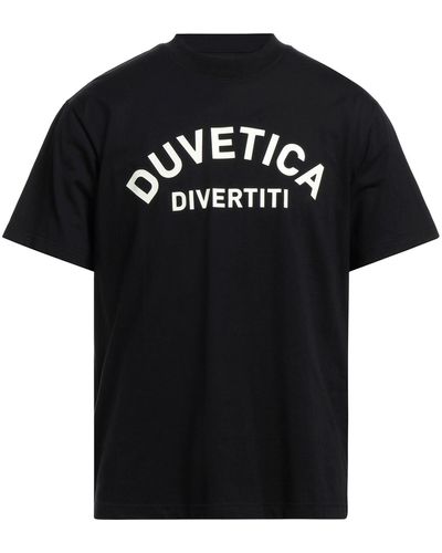 Duvetica T-shirts - Schwarz