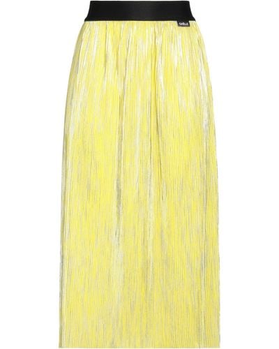 Gaelle Paris Midi Skirt - Yellow