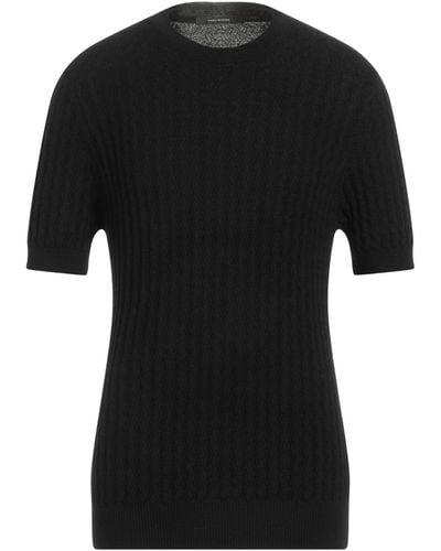 Tagliatore Sweater - Black