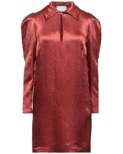 Erika Cavallini Semi Couture Robe courte - Rouge