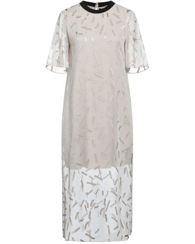 Armani Exchange Midi Dress - White