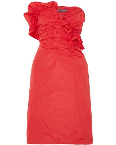 ALEXACHUNG Robe courte - Rouge