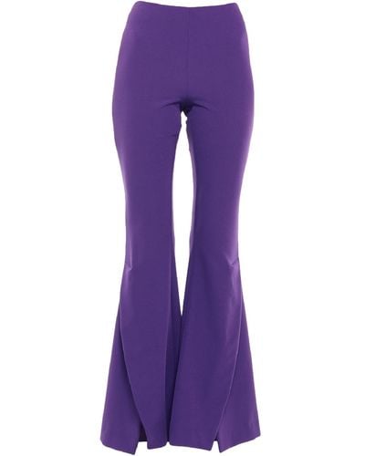 SIMONA CORSELLINI Pants - Purple